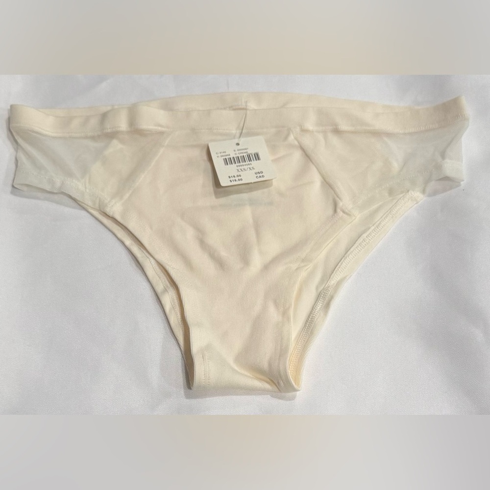 NWT Anthropologie OB Mesh + Renna Mix Bikini Briefs